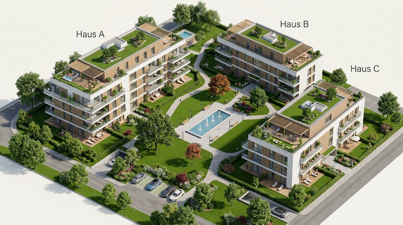 Lageplan Wohnen & Pflege
